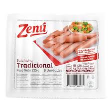 SALCHICHA TRAD ZENU 225GR