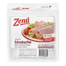 JAMON SANDUCHE ZENU 230GR