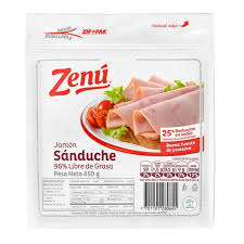 JAMON SANDUCHE ZENU 450GR