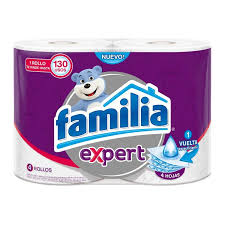 PAPEL HIGIENICO FAMILIA EXPERT 4 ROLLOS