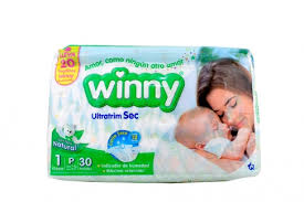 WINNY ULTRATRIM SEC ETP 1 X 30 UNDS GTS 20 TOALLITAS