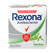 JABON REXONA ANTIBAC BAMBOO 3X 120GR