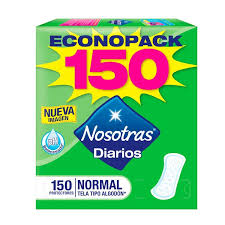 PROTECTOR NOSOTRAS DIARIOS X 150UNDS