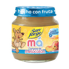 COMPOTA SAN JORGE MELOCOTON 113G