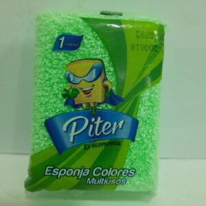 ESPONJA COLORES PITER UND