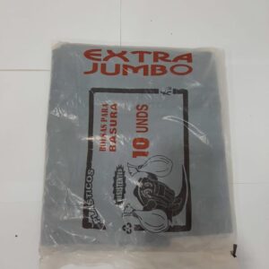 BOLSAS BASURA EXTRAJUMBO PAQ 10 UNDS