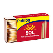 PALILLOS EL SOL 180 UND