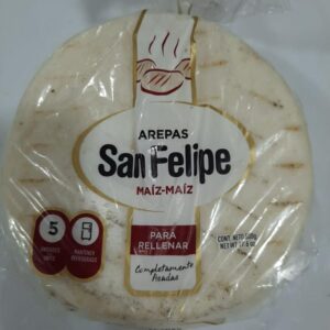 AREPAS SAN FELIPE PEQUEÑA X5UND