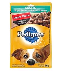 PEDIGREE ADUL RAZAS PEQ CARNE SALSA 100GR