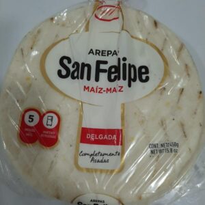 AREPAS SAN FELIPE X5UNDS