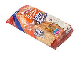 TOSTADAS  INTEGRALES BIMBO X 10 UNDS 150GR