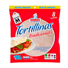 TORTILLA BIMBO 8 UNDS