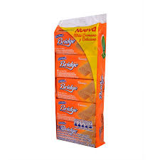 WAFER BRIDGE NARANJA 10PAQ